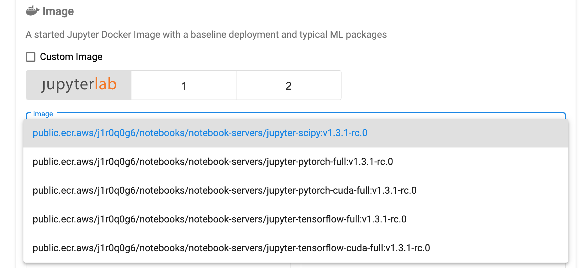 Unable to run example code in "Experiment with your notebook" section ...
