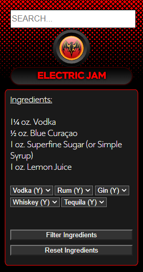 GitHub - lexterror/Butler-Cocktails-JS: Cocktail recipes for your site!