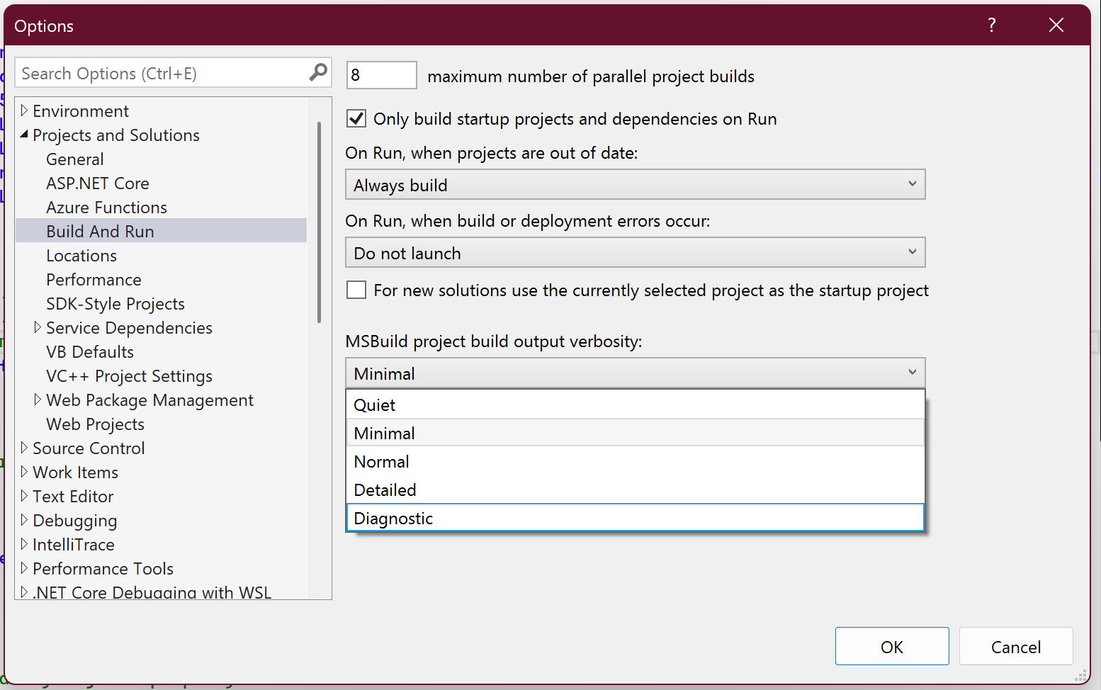 VSIX Failure to create project with "The value is not within the