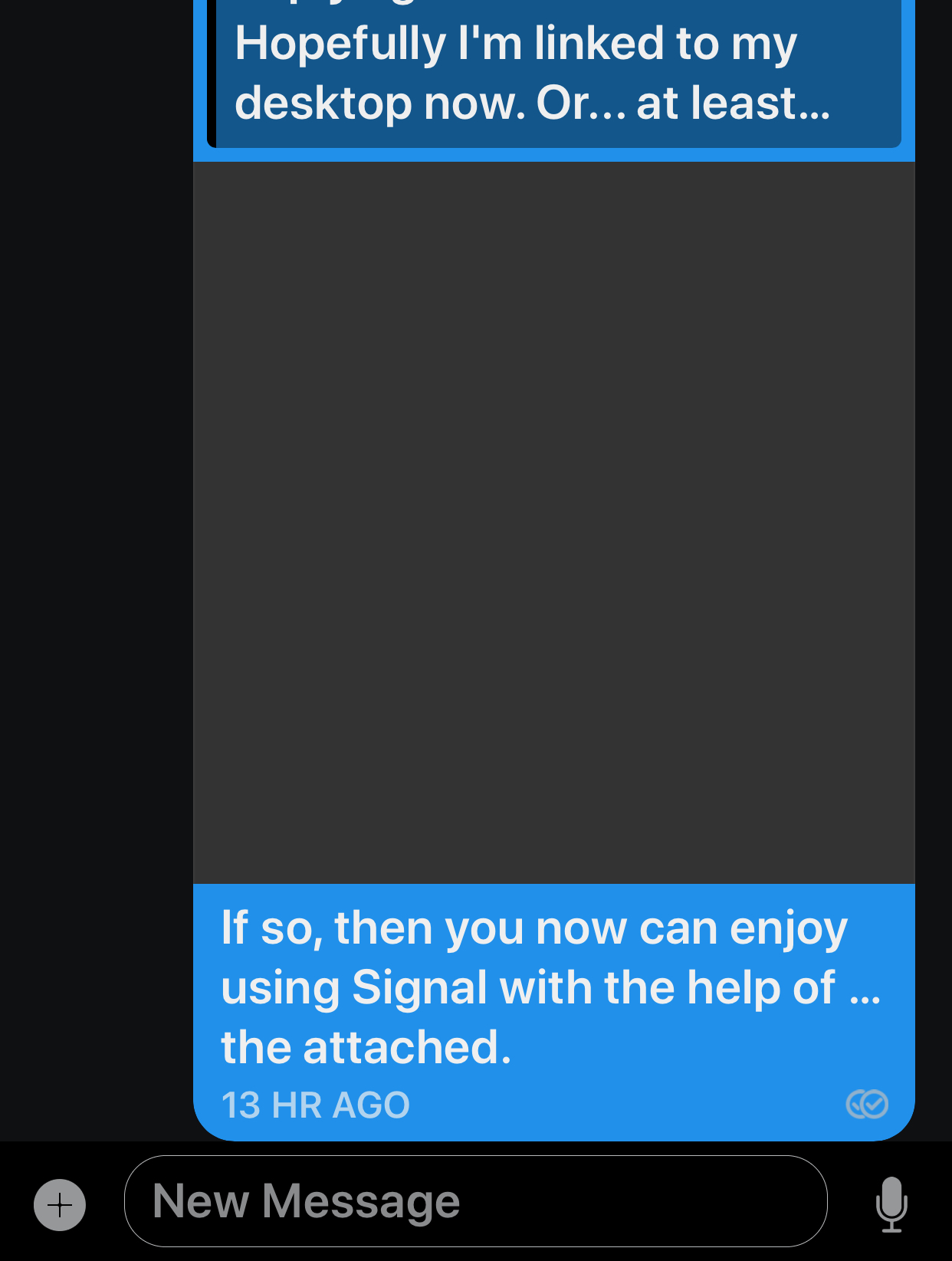 Attachment in Signal Desktop does not migrate to Signal iOS · Issue ...
