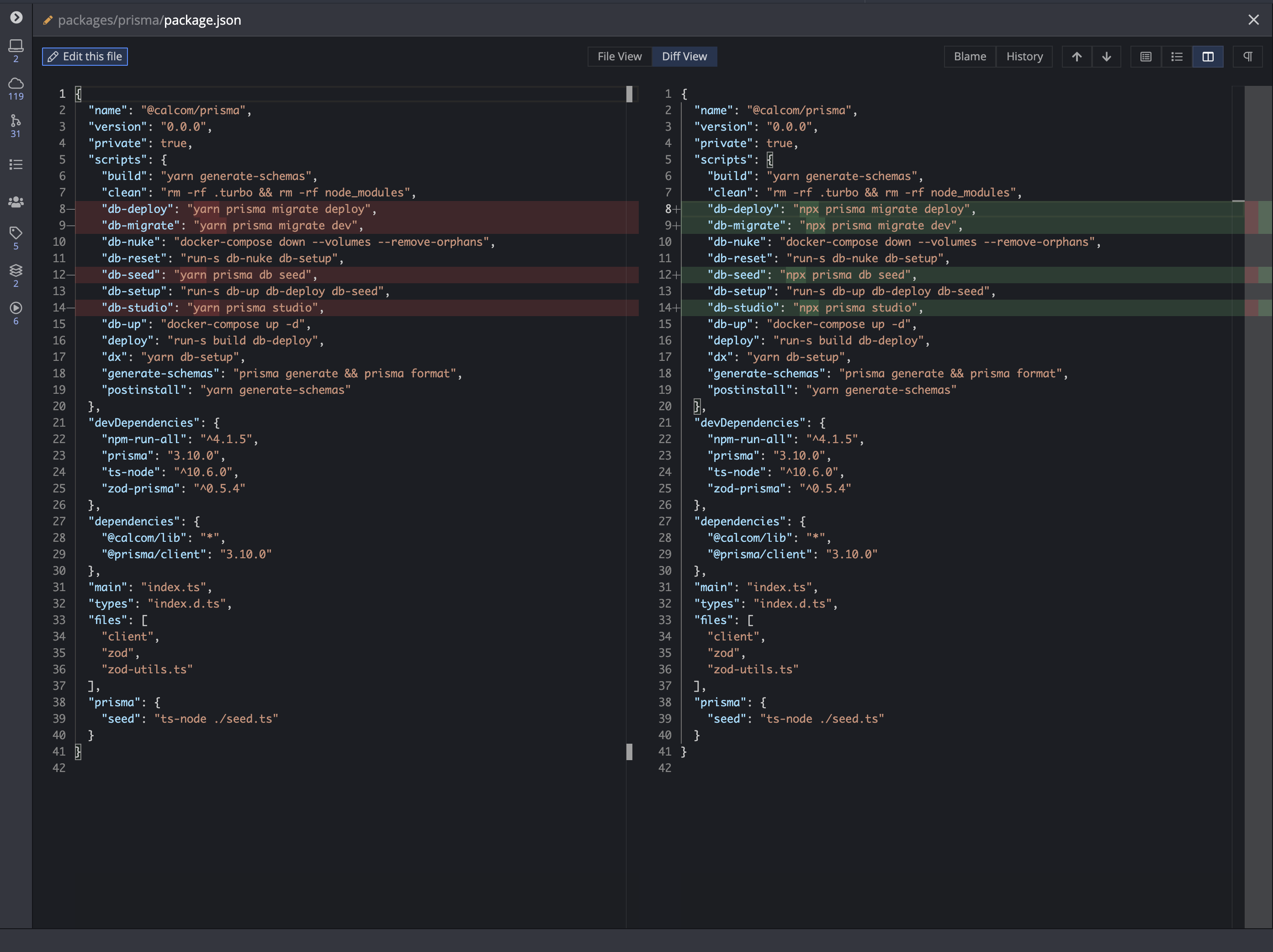 'Deploy on Heroku' button not working error Command "prisma" not found. · Issue 2217