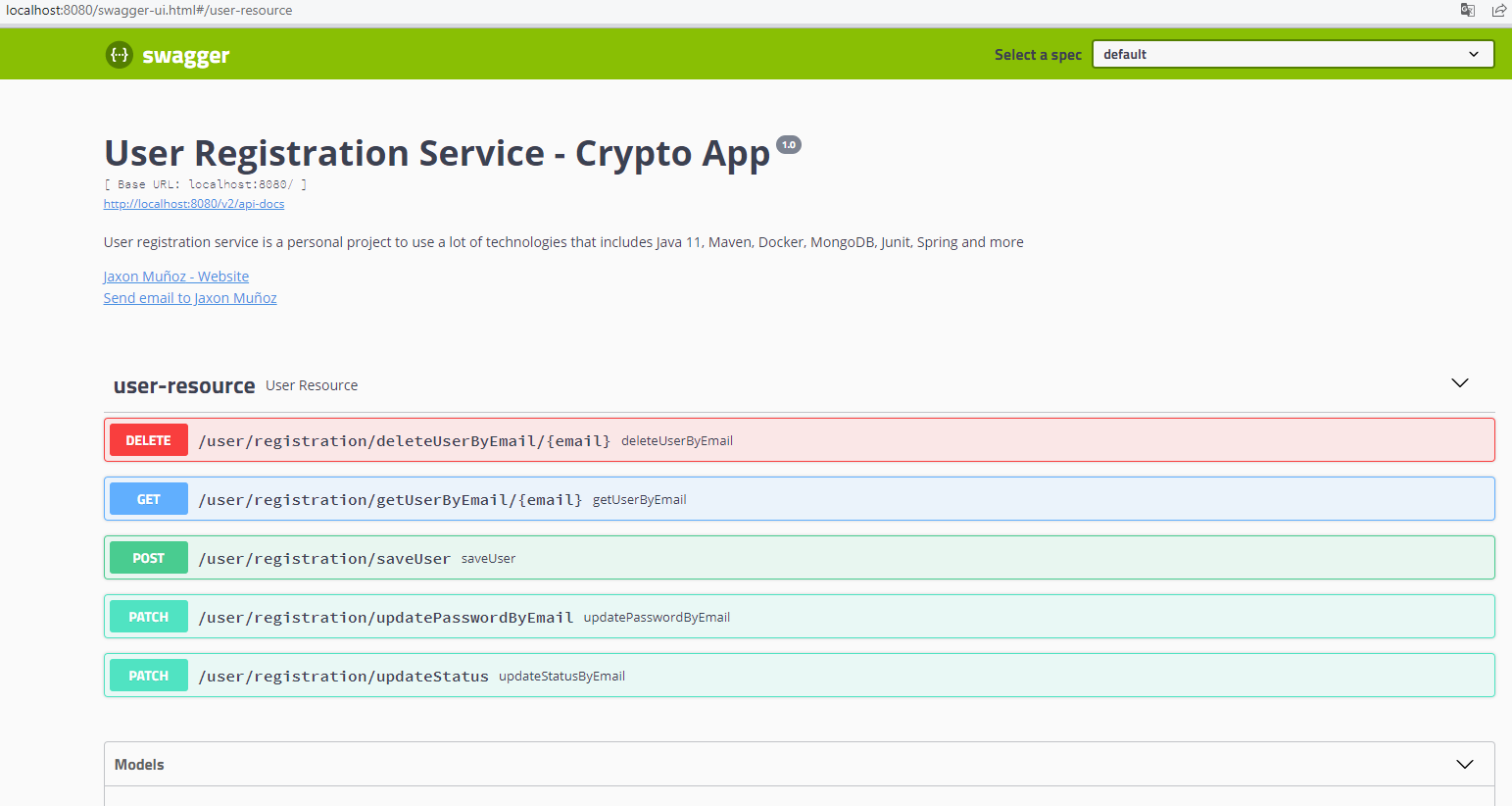 GitHub - jaxonjma/MyCryptoApp: Java project with Maven,MongoDB Atlas ...