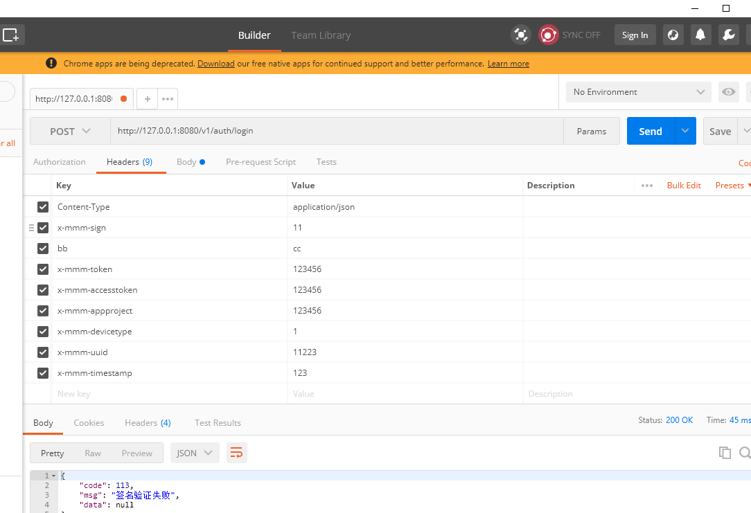 no response when i add a http header key like x-mmm-sign · Issue #7406 ...