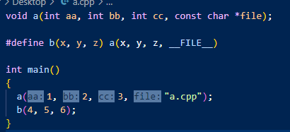 Inlay hints for macros · Issue #9636 · microsoft/vscode-cpptools · GitHub