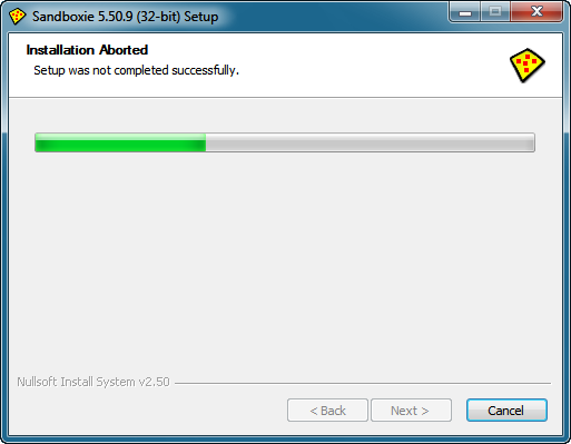 SandboxieInstallError