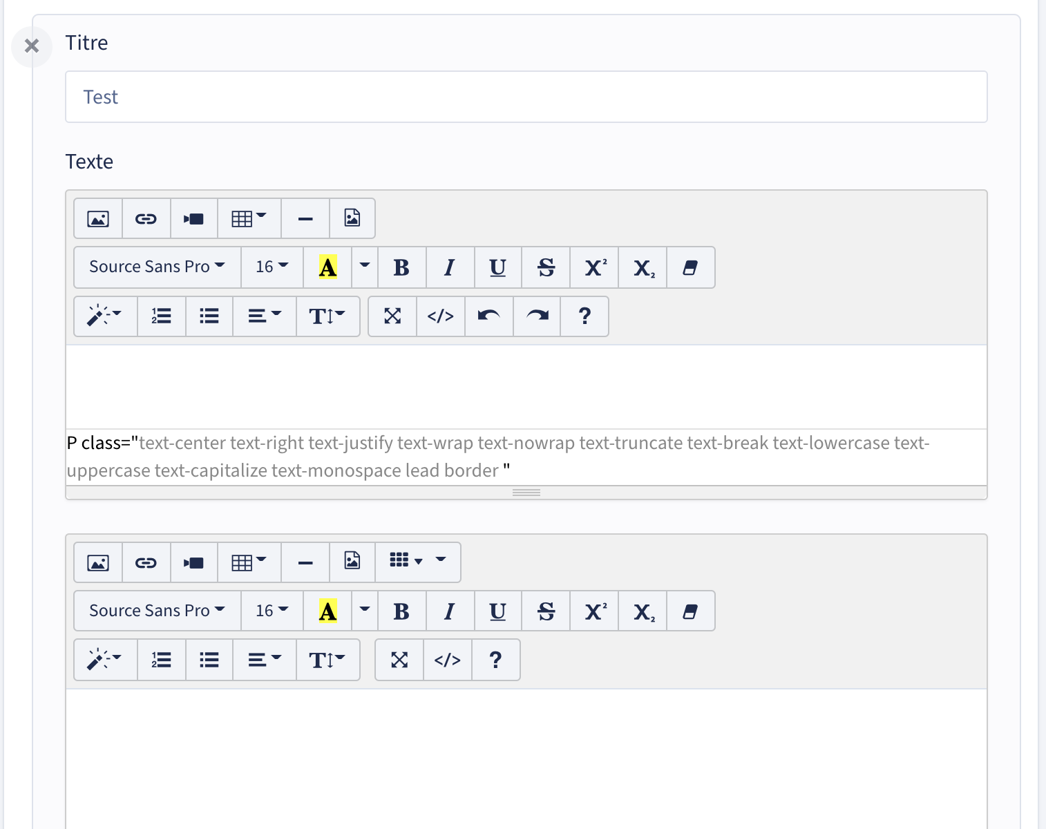 [Bug] two summernote editors displayed in field type repeatable · Issue ...