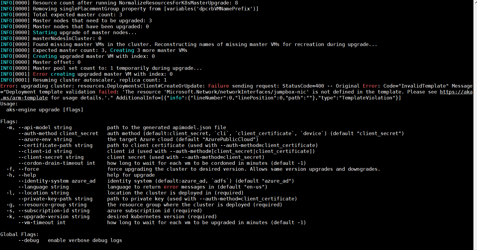 slb-enabled akse private cluster upgrade failed · Issue #2580 · Azure ...