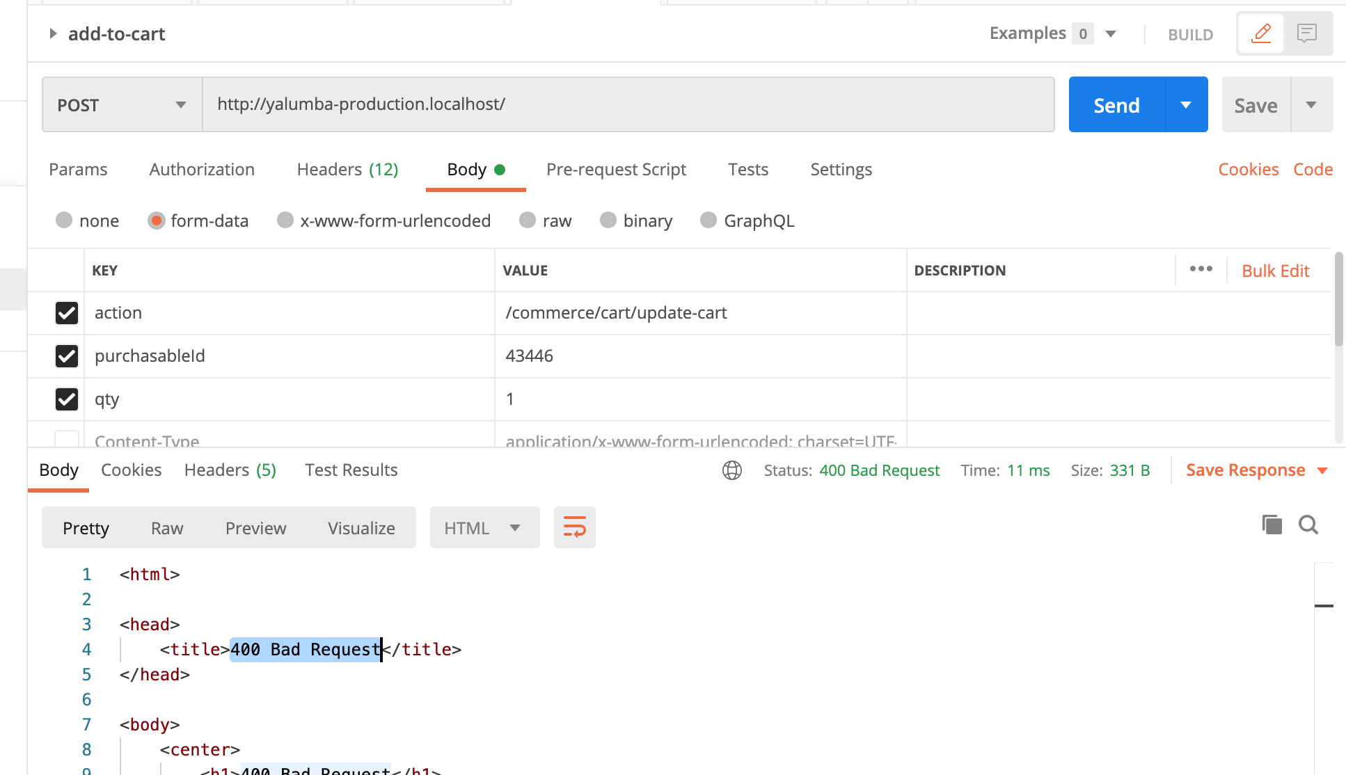 Calling commerce APIs using postman · Issue #1731 · craftcms/commerce ...