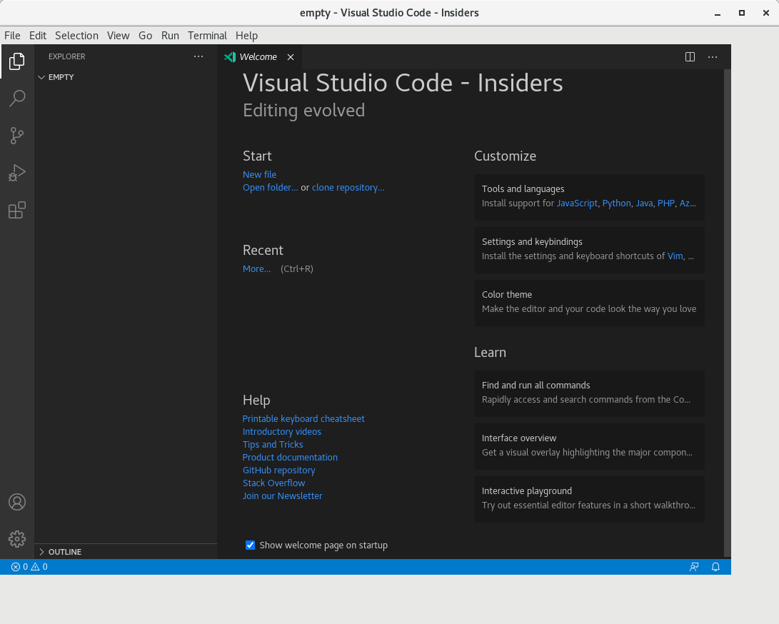 Blocked: VS Code hangs at startup after 1.54.2 upgrade (including ...