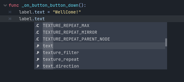 Why is the intelligent prompt in the script editor of Godot 4.x version ...