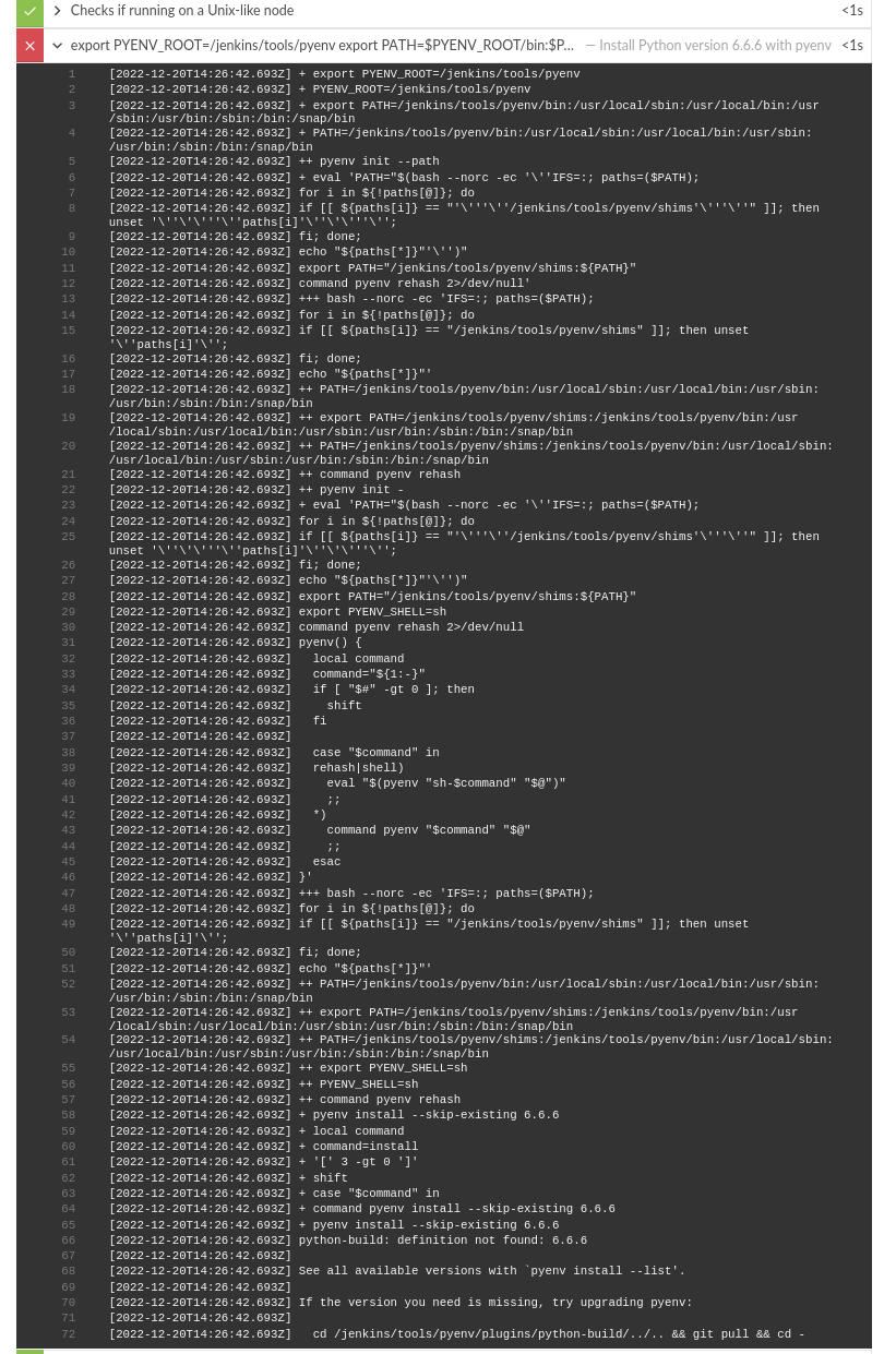 Fail with error if version not supported by Pyenv by nre-ableton · Pull ...