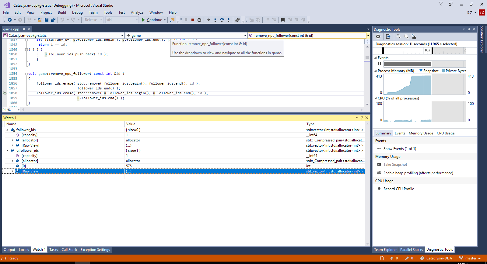 Code Crash Segment Crash: Segmentation fault · Issue #29278 · CleverRaven/Cataclysm-DDA ...