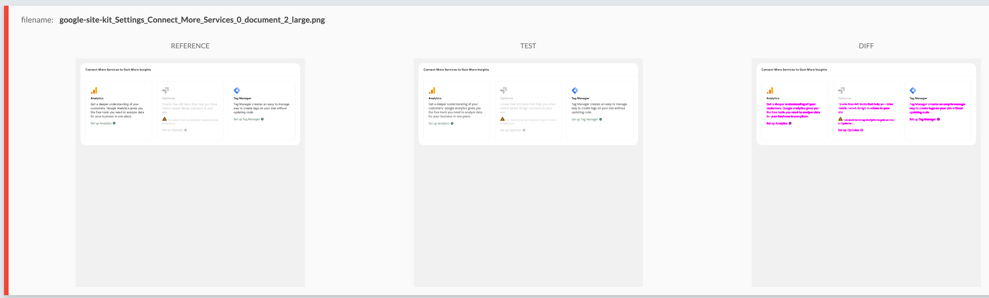 Fix flaky VRT tests. · Issue #6324 · google/site-kit-wp · GitHub