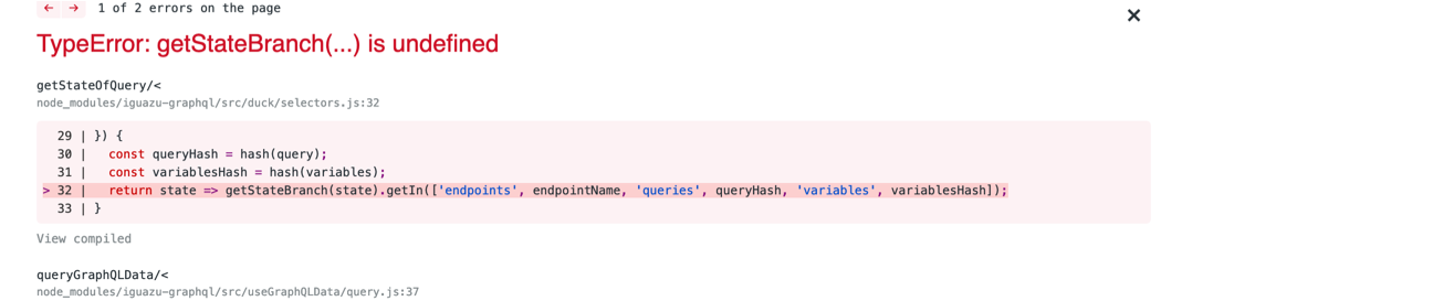 Error · Issue #3 · americanexpress/iguazu-graphql · GitHub