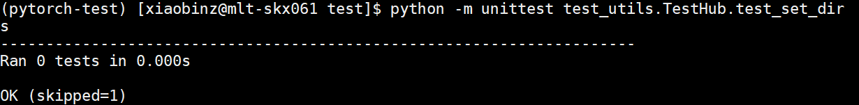 Test case bug when run unit test: test_set_dir · Issue #14610 · pytorch ...