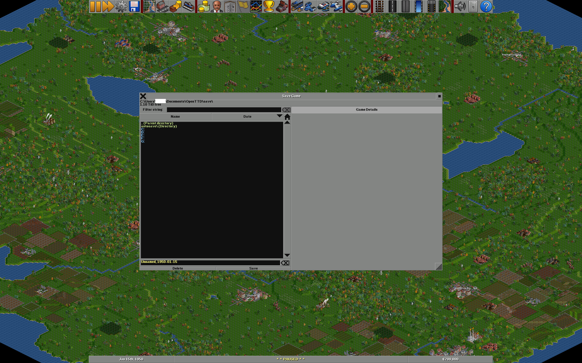 Unable to abandon/quit · Issue #8949 · OpenTTD/OpenTTD · GitHub