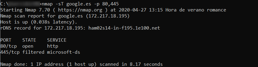 Nmap 7.80 Windows bug when scanning two ports · Issue #2026 · nmap/nmap ...