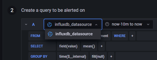 Alerting: Don't allow users to create alert rules against frontend-only ...
