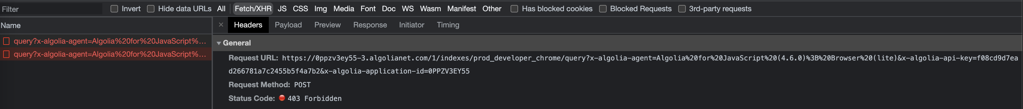 Chrome extension docs search not working · Issue #2094 · GoogleChrome ...