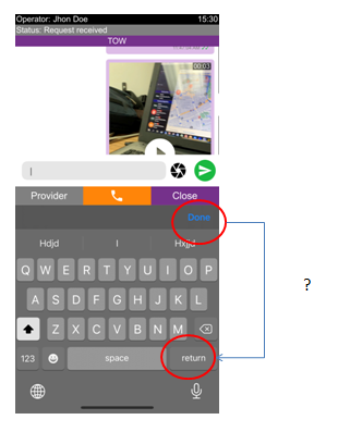 Possibility to Enable Done Button in IOS keyboard using TextField ...