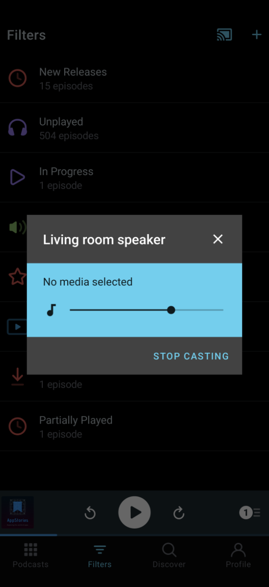 Patreon podcasts won't play on Android Automotive and Chromecast
