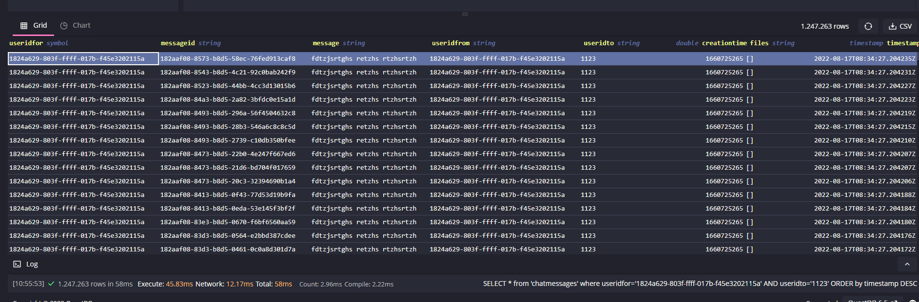 QuestDB wrongly sorts default timestamp column when using WHERE · Issue ...