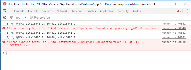 Runner should not stop when an error arrises · Issue #3360 ...