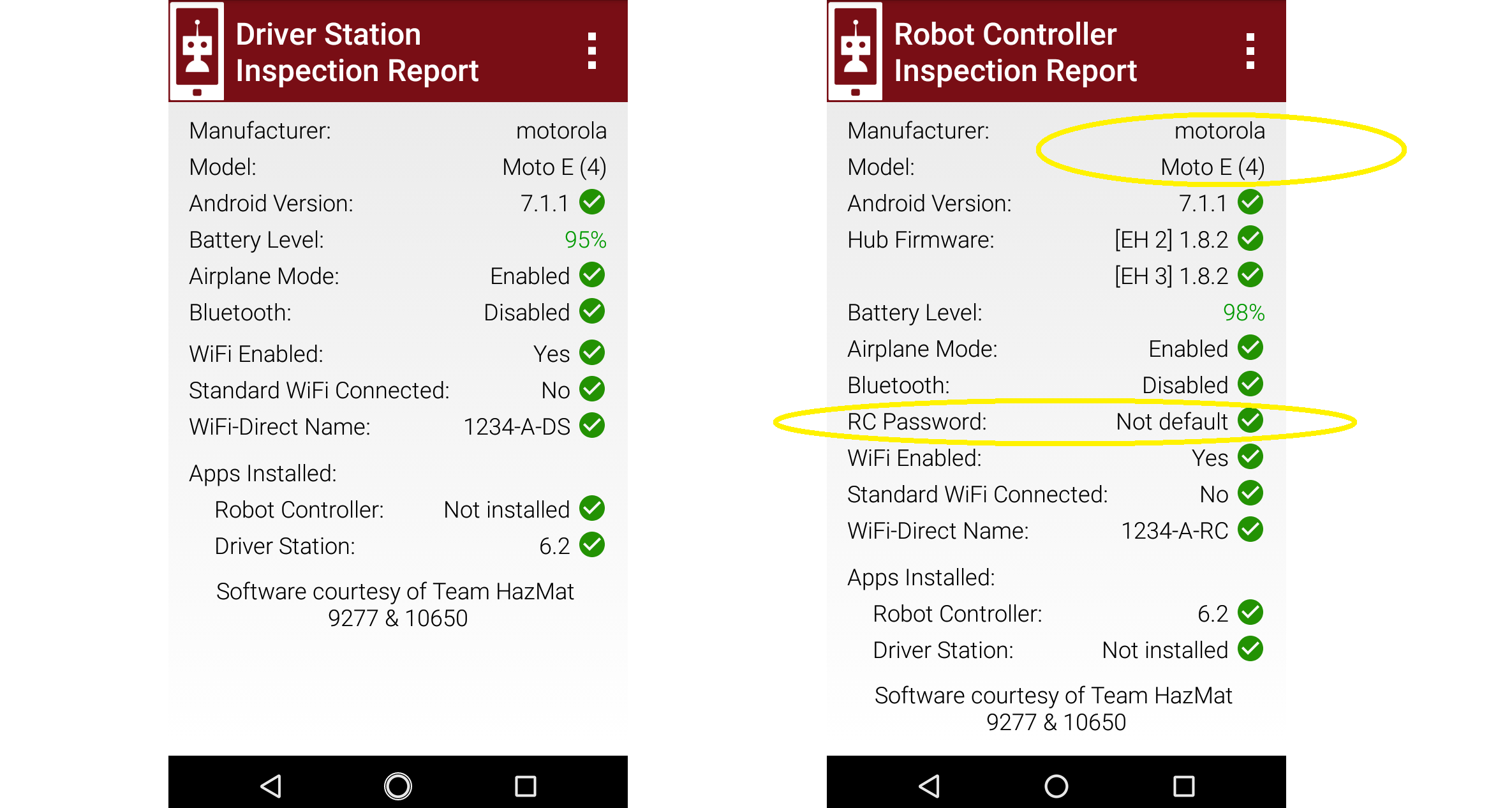 10-31 PR DS+RC self inspect phone - all OK