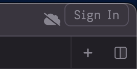 "Sign In" button alignment is off offline · Issue #4909 · zed ...