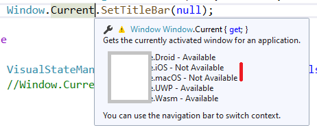 [iOS/macOS] Add support for Window.Current · Issue #3855 · unoplatform ...