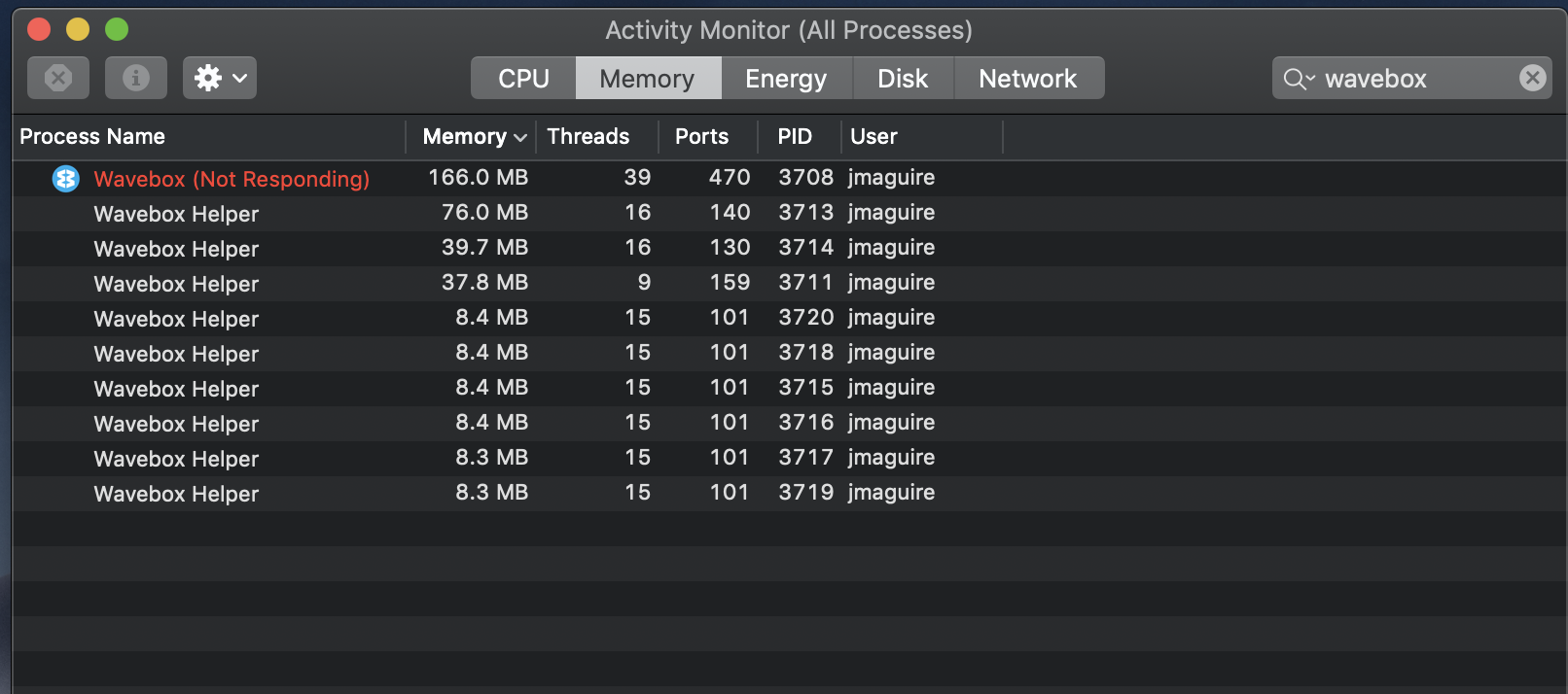 Not Responding MacOS Mojave · Issue #1078 · wavebox/waveboxapp · GitHub