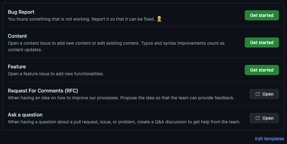 Update description of issue templates · Issue #104 · nimblehq/flutter ...