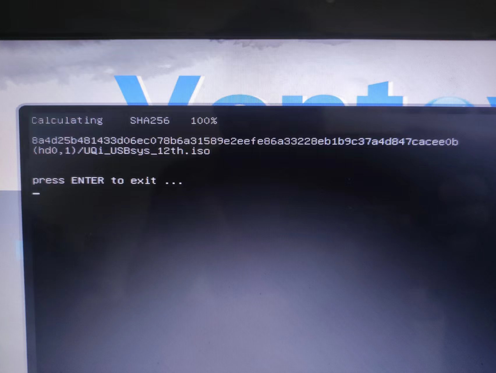 issue]: UQi_USBsys_12th.iso 这个PE系统用U盘启动不了· Issue