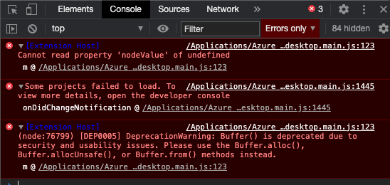 Need more useful information when a project cannot be opened · Issue ...