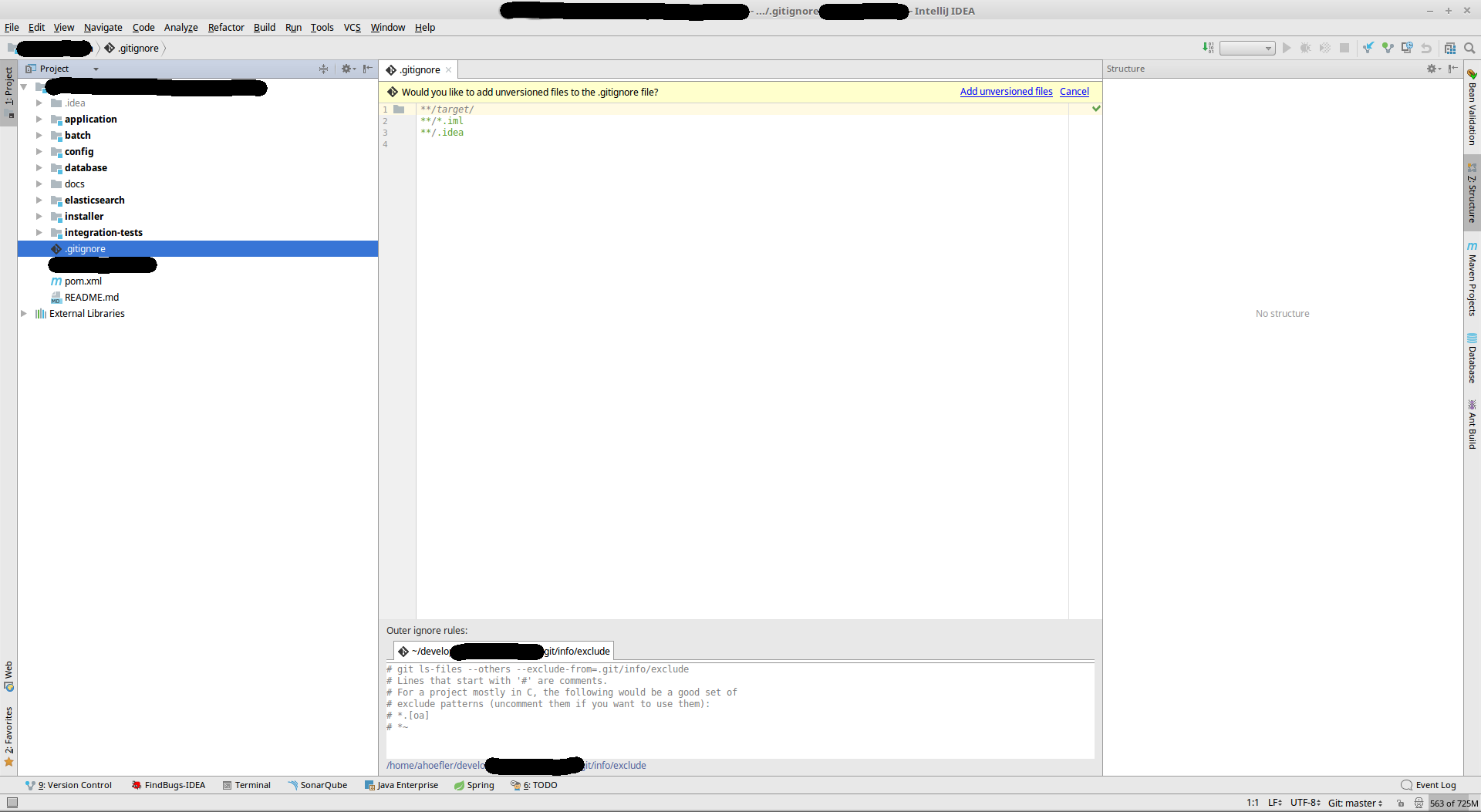 intellij gitignore intellij gitignore