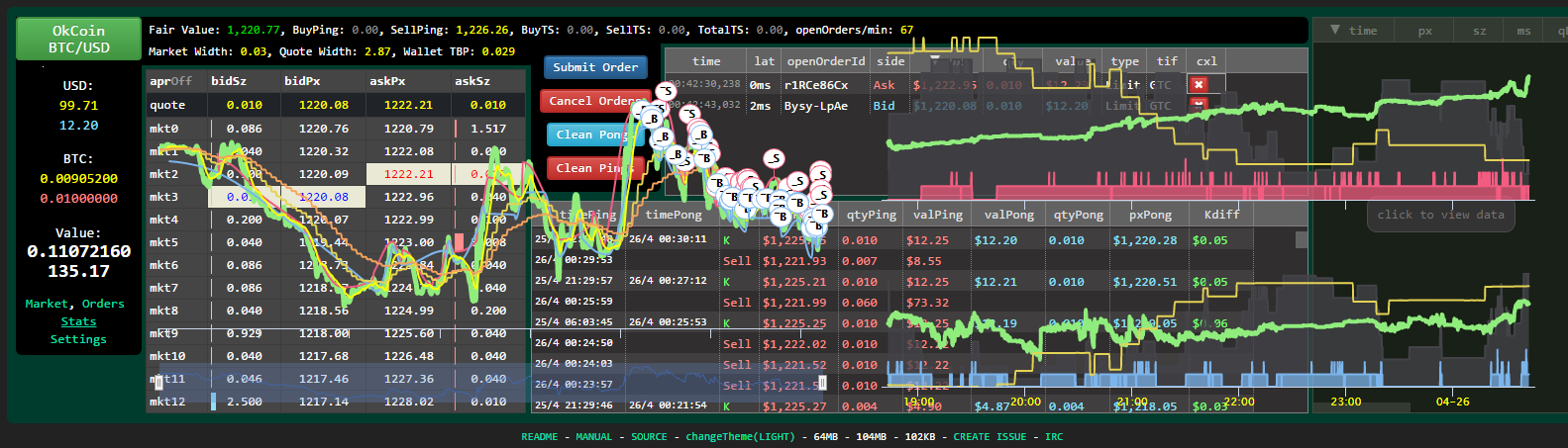 trading-bot UI Preview