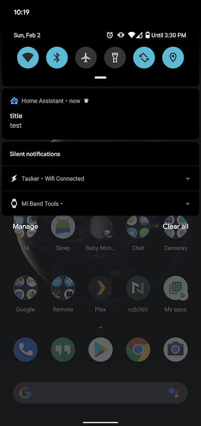 Actionable notifications only show up when app is in foreground · Issue ...