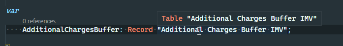 Better code visibility for Temporary Table · Issue #6810 · microsoft/AL ...
