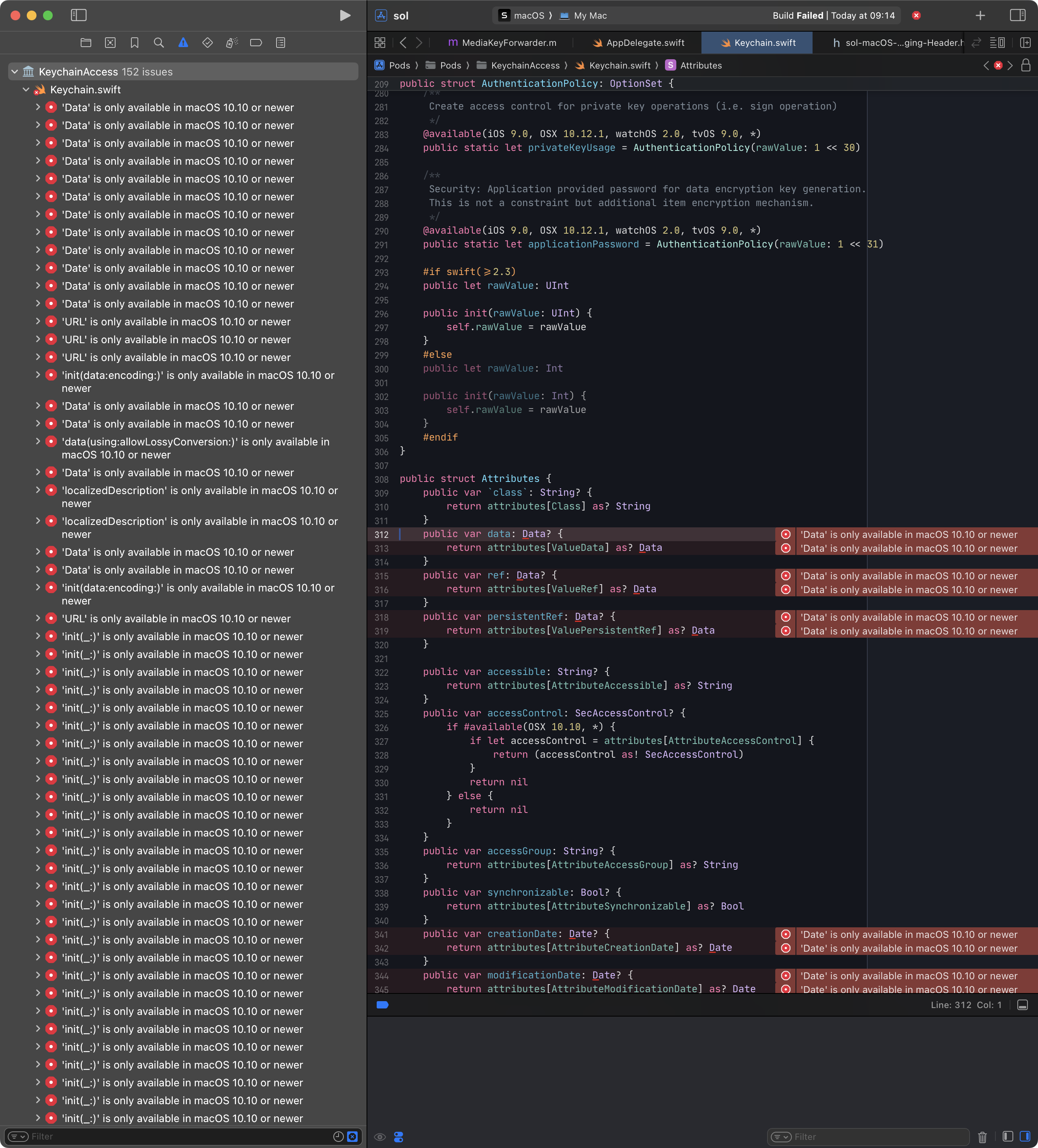 Does not compile under Xcode 15 and Sonoma · Issue 576