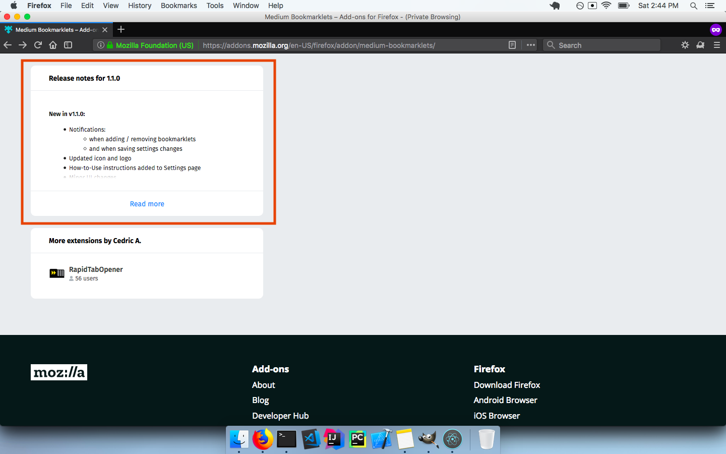 Release Notes not always displayed entirely for addon · Issue #600 ...