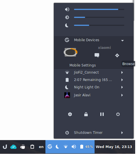 The indicators don't appear correctly in the user menu · Issue #114 ...
