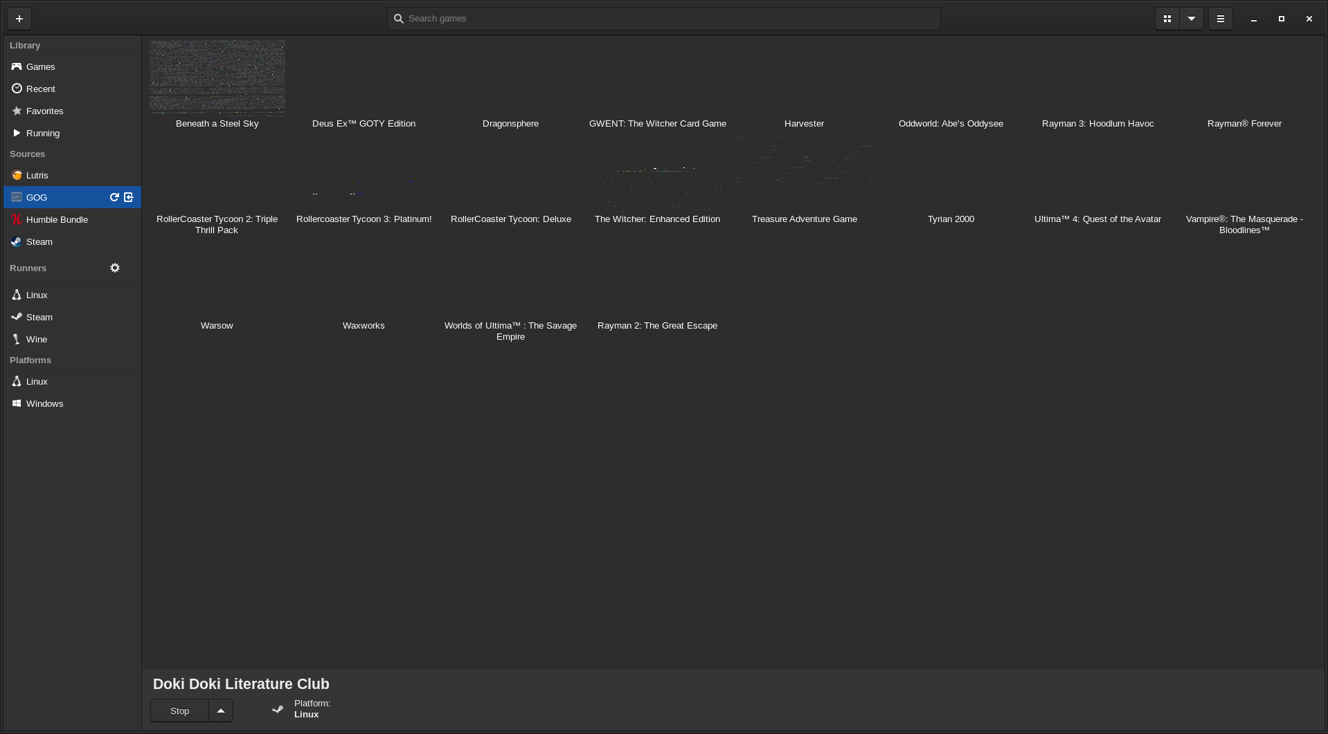 Game Icons Aren T Loading On Gentoo Linux Despite The Icons Existing