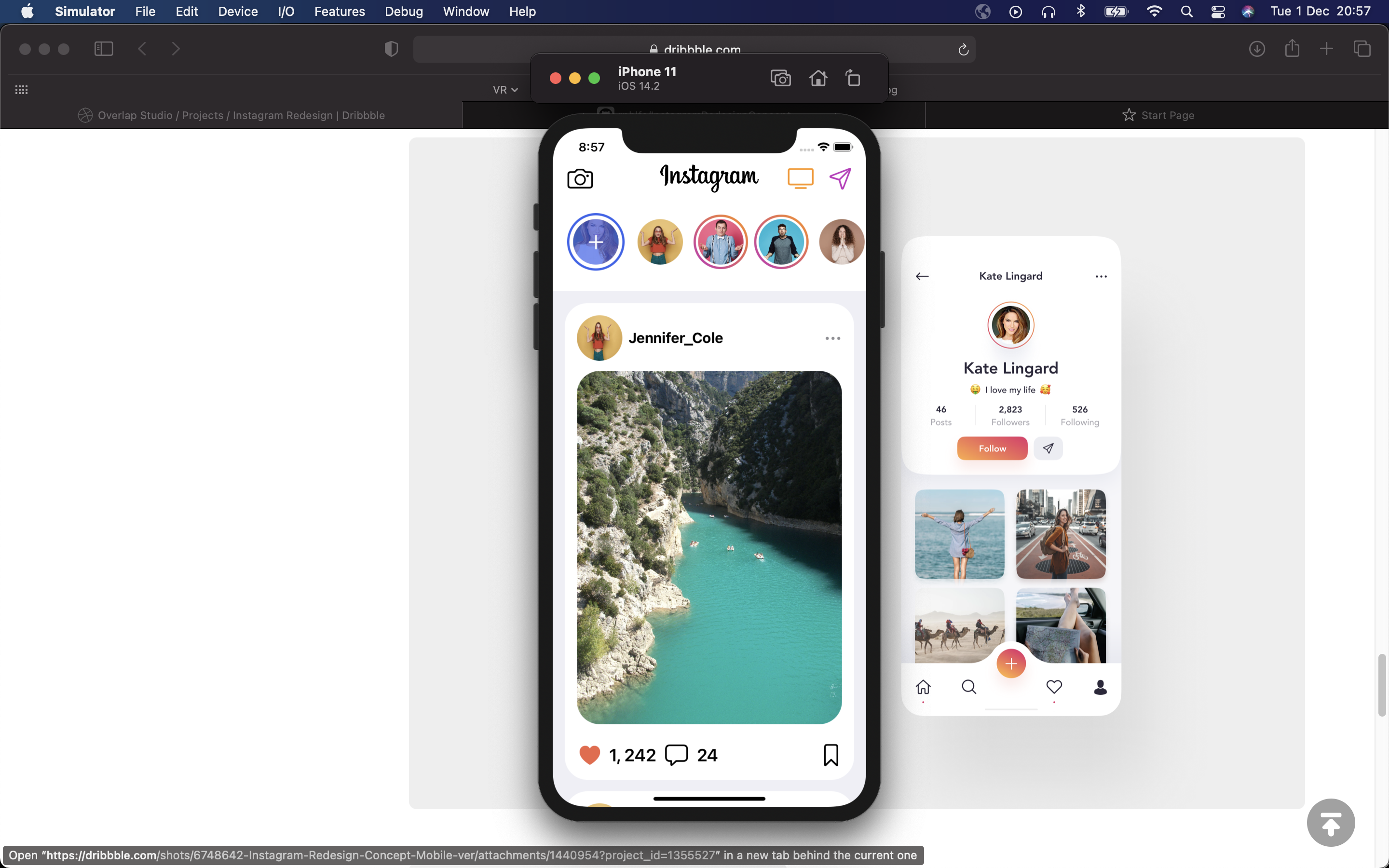 GitHub - rphlfc/InstagramRedesignConcept: Redesign do Instagram para ...