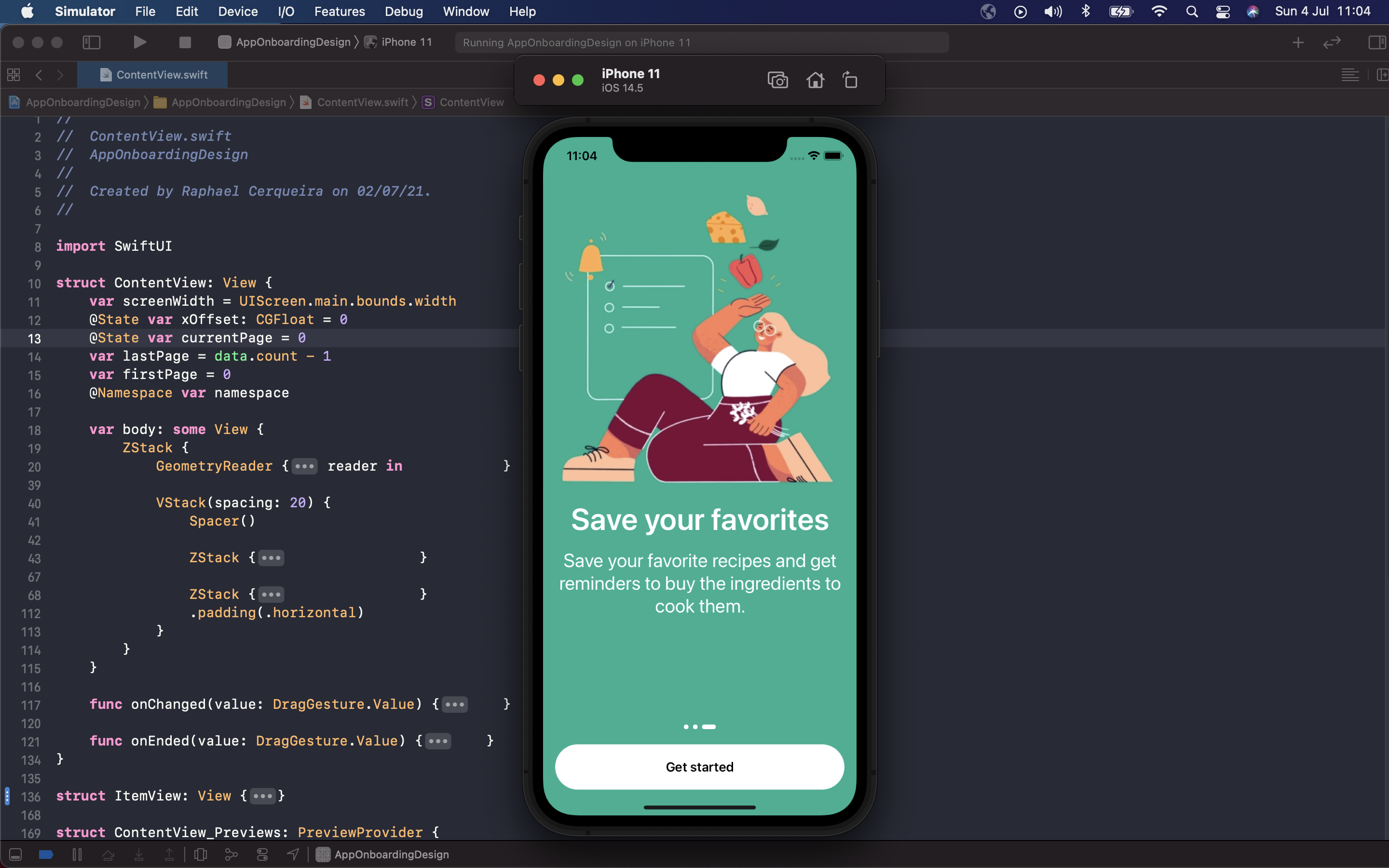 GitHub - rphlfc/AppOnboardingDesign: Layout de onboarding que achei no ...