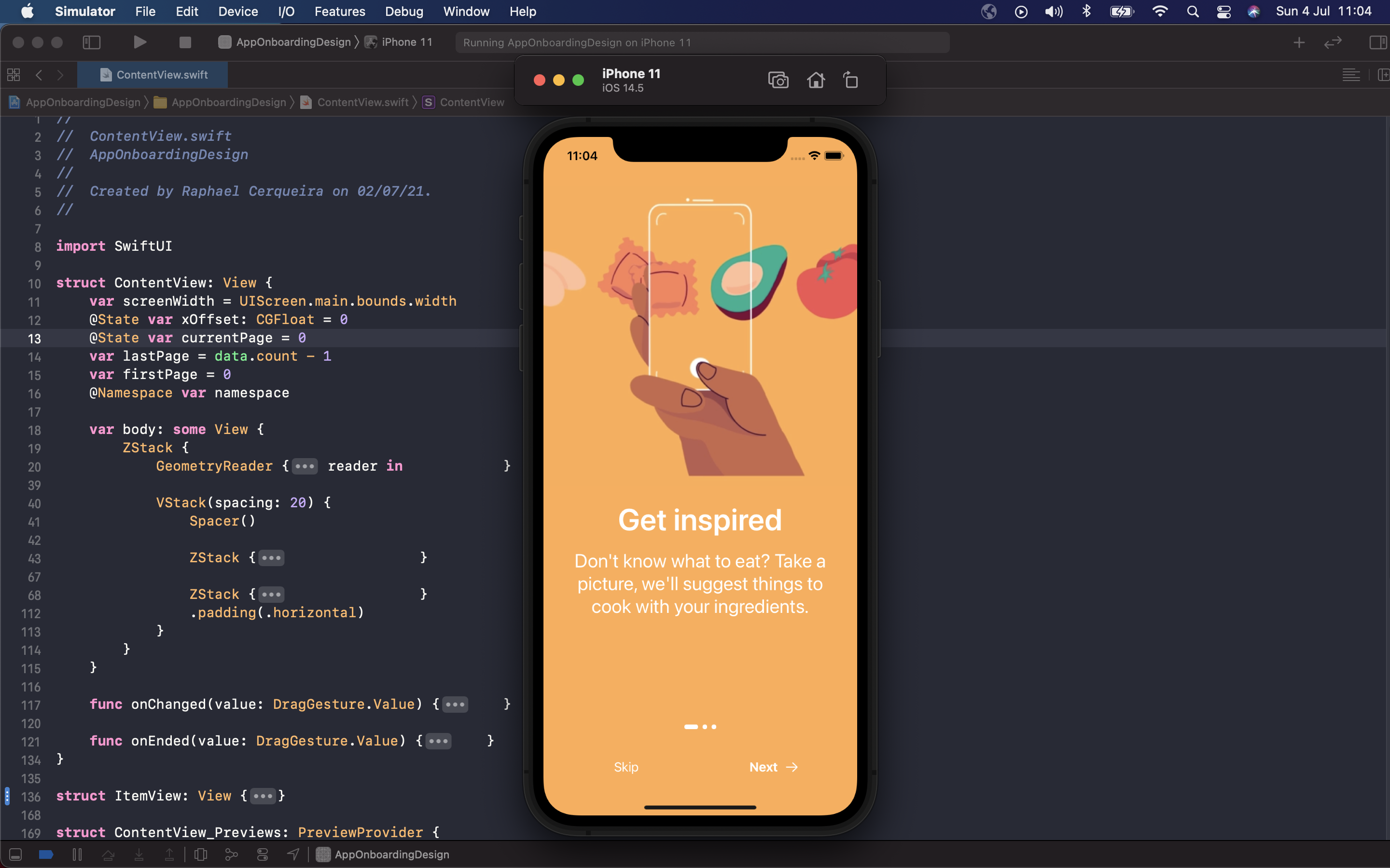 GitHub - rphlfc/AppOnboardingDesign: Layout de onboarding que achei no ...