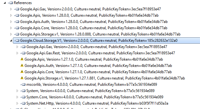I need a newer version of the Google.Cloud.Storage.V1 package · Issue ...