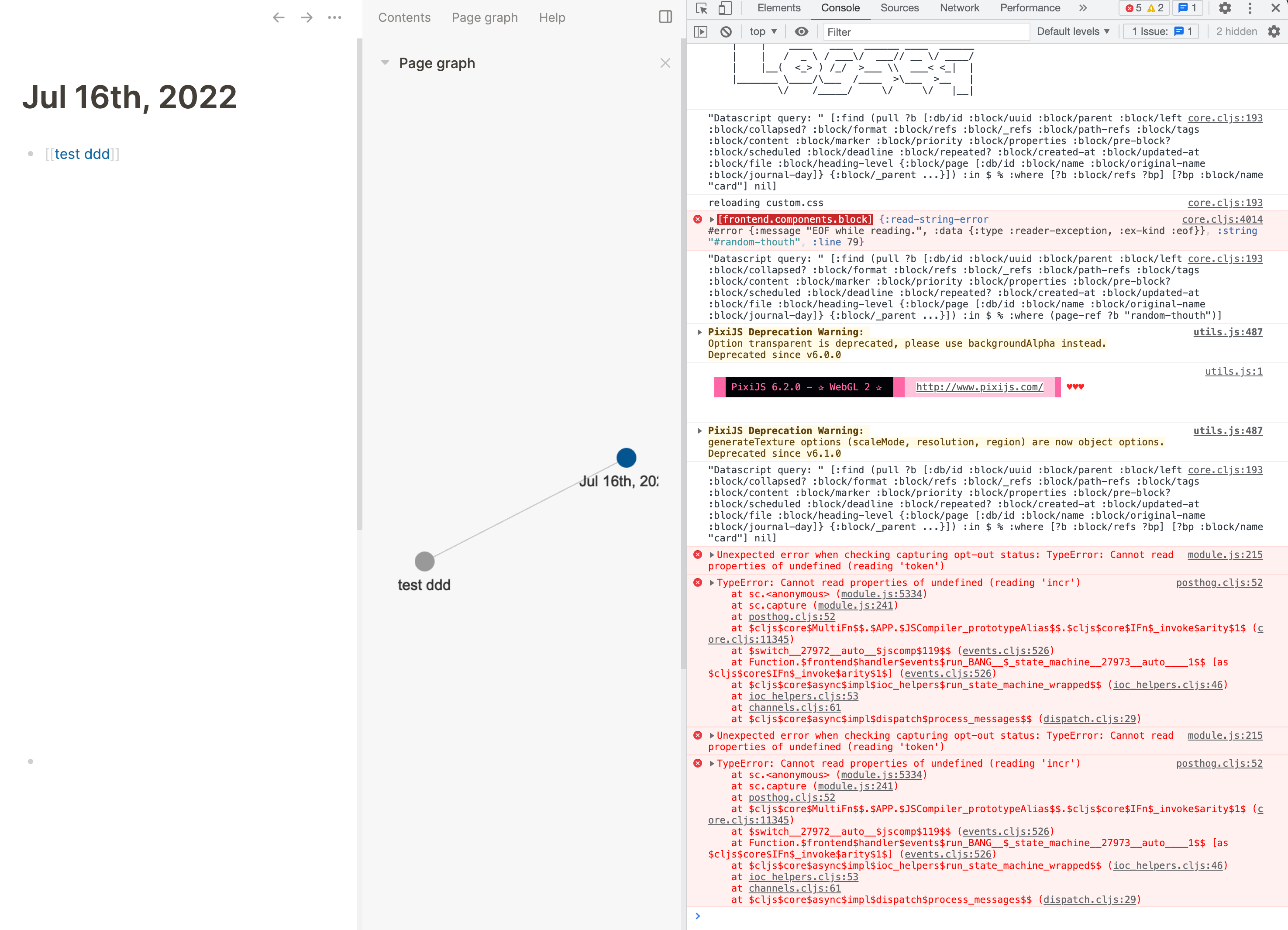 软件升级后, 右侧的 contents 内容历史清空了 · Issue #6042 · logseq/logseq · GitHub