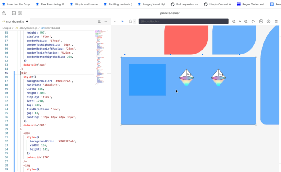 Drag to remove gap/padding props by bkrmendy · Pull Request 2819