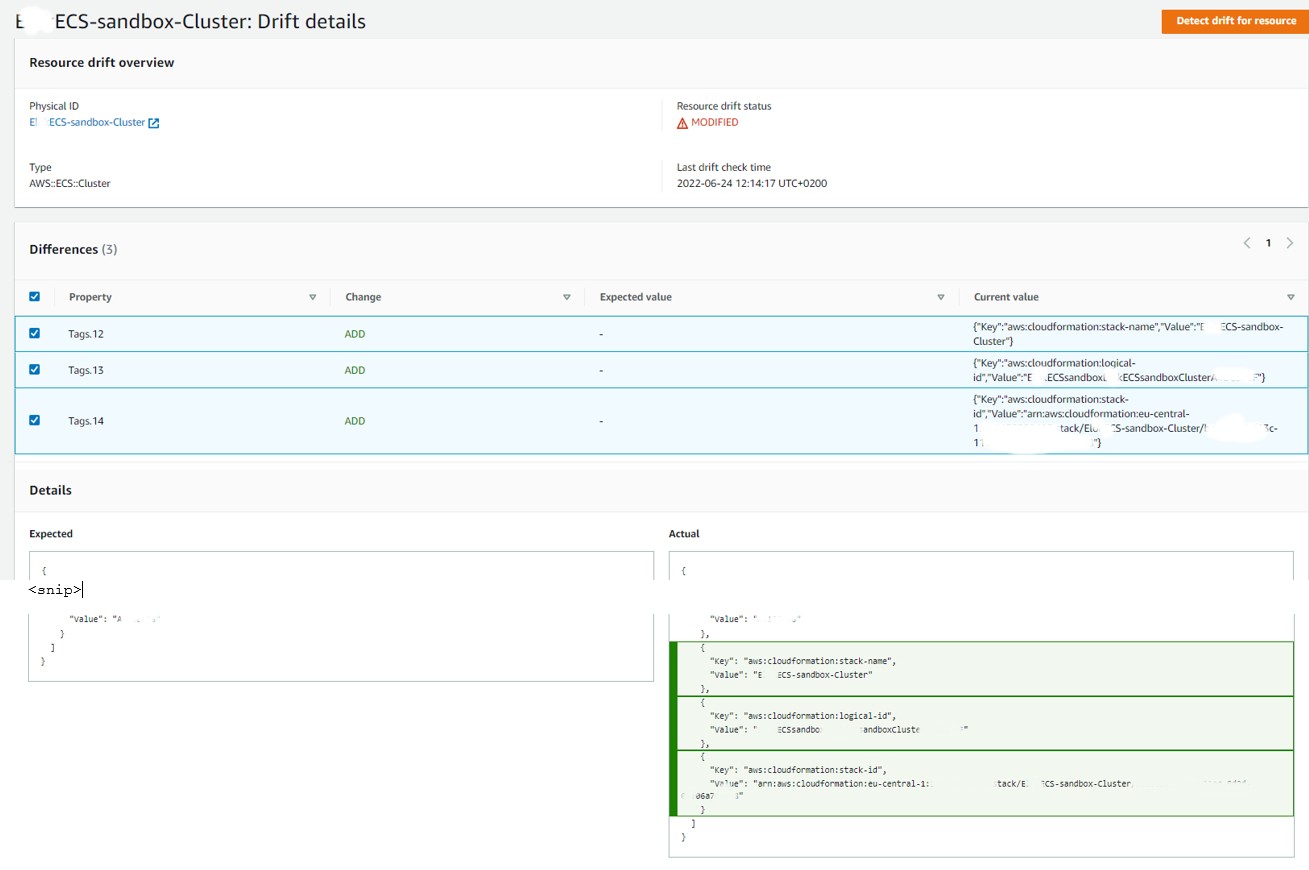 EcsClusterDriftDetails_github