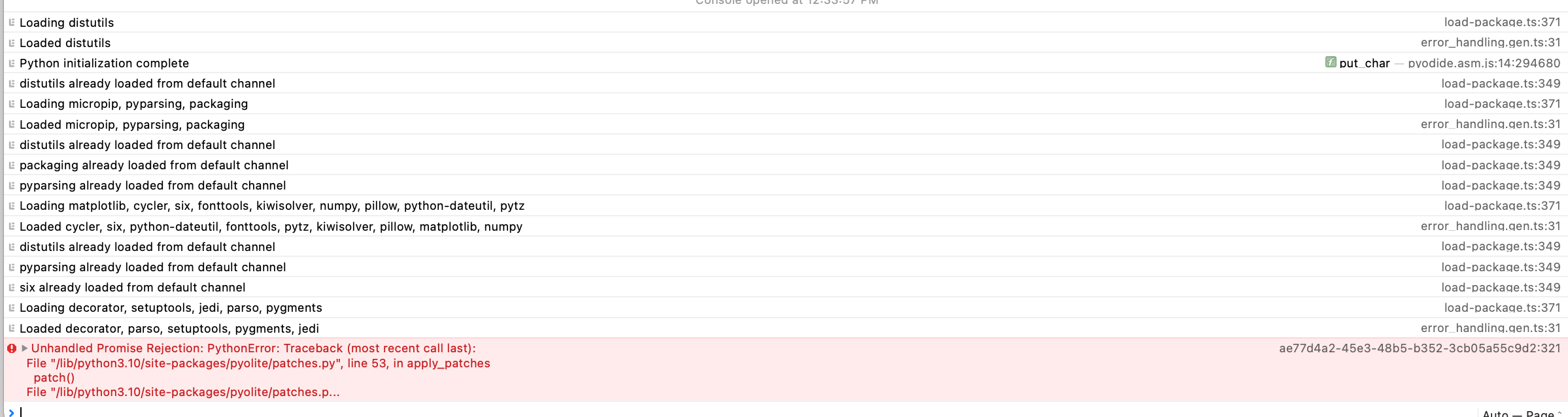 Doesn't load in Safari on iOS 15.4.1 · Issue #632 · jupyterlite ...